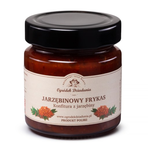 Jarabinový džem Jarabinový džem PRÍRODNÉ INGREDIENCIE 240g Ogródek Dziadunia