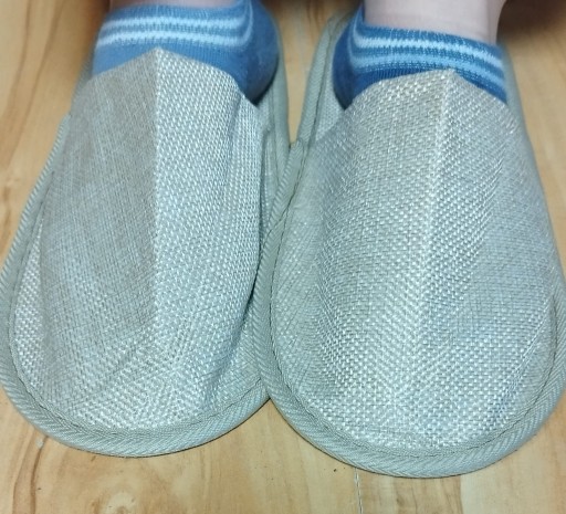 Eco Friendly protišmykové hotelové papuče, 1 pár
