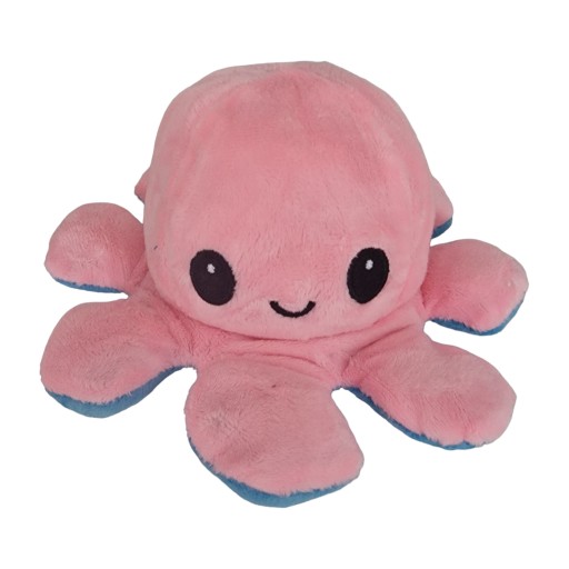 OBOJSTRANNÁ PLYŠOVÁ HRAČKA CHOBOTNICE MASKOT PRE DETI