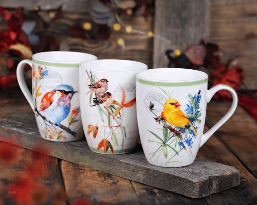 Porcelánový hrnček Veroni 340 ml
