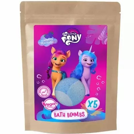 My Little Pony šumivé bomby do kúpeľa 5x50g