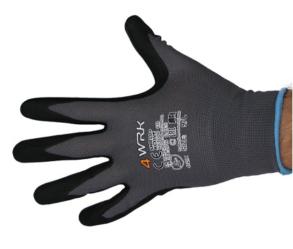 NYLONOVÉ RUKAVICE PRACOVNÉ RUKAVICE SILNÉ L-9