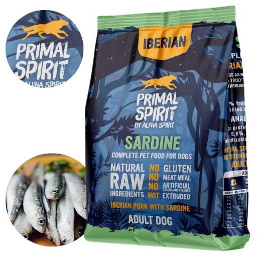 PRIMAL DUCH PRE PSY IBERIAN SARDINE 1 KG