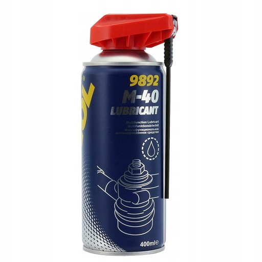 MULTI olej, odstraňovač hrdze, multifunkčné mazivo M40 APLIKÁTOR 400ml. Mannol