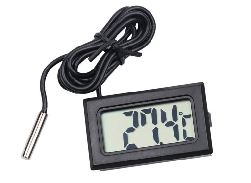 ELEKTRONICKÝ LCD TEPLOMER S DIGITÁLNOU PECÍ