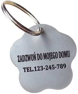 Preukaz psa, ID štítok, NEREZ, gravírovanie
