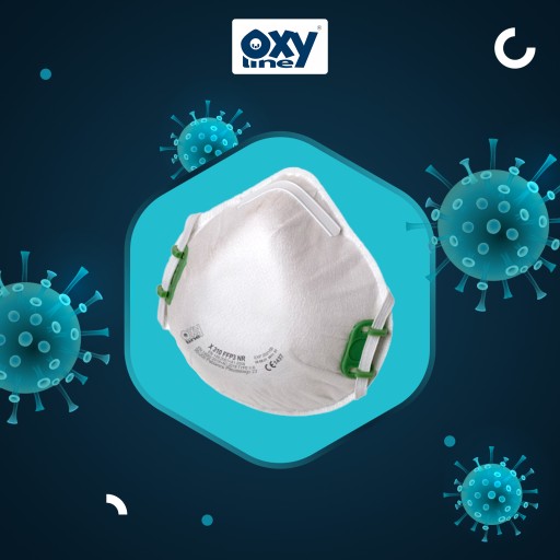 Maska OXYLINE X310 FFP3 NR bez ventilu
