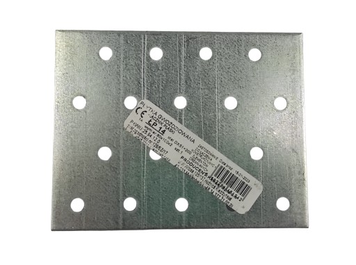 Plochá spojka LP-14 rozmery 80x100mm Skrutka-kov