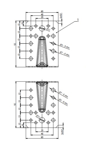 KPS1 TESÁRSKA UHOLOVÁ INŠTALÁCIA 90x90x65 10 ks