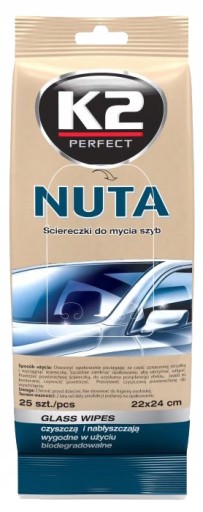K2 NUTA Utierky na čistenie okien 25 ks