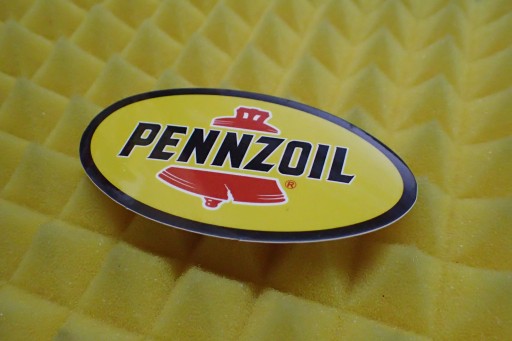 NÁLEPKA NA PENNZOIL 8,8 x 5,1 cm