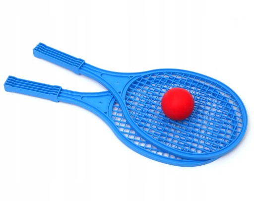 FAREBNÝ BADMINTONOVÝ SET 43cm penová lopta