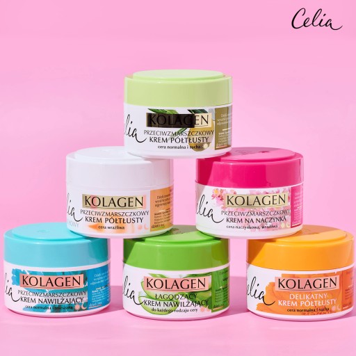 Celia Collagen Hydratačný krém na tvár s aloe