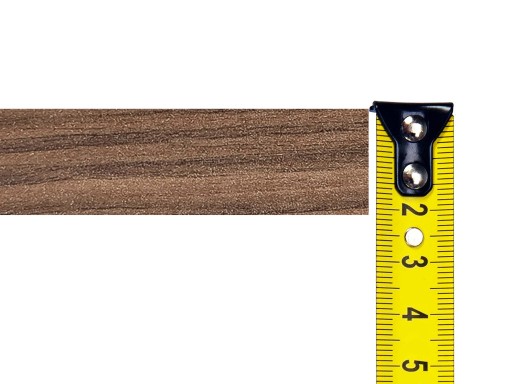 Orech Nábytková hranová dyhová páska 21 mm široká DIY