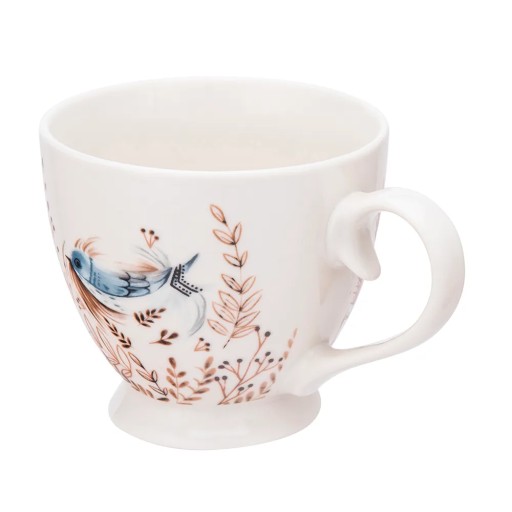 Porcelánová šálka Altom Design Serenity na kávu a čaj, 400 ml
