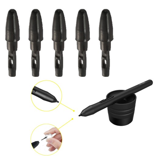 Náplne do pera XP-Pen P01 5 ks. Tipy
