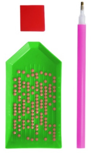 Diamantové maľovanie Sada diamantových vyšívacích stehov 5D