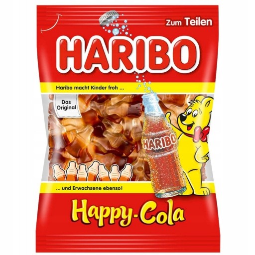 Haribo Happy Cola želé 175g DE