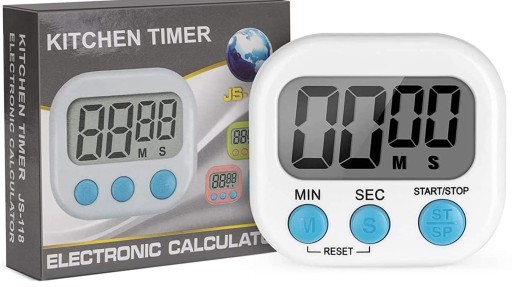 NOVÝ QUARTZ LCD TIMER VEĽKÝ, PREHĽADNÝ DISPLEJ JS-118