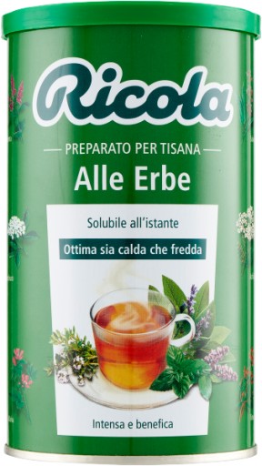 Bylinný čaj Balsamiche 200g - Ricola odporúčaná pri bolesti hrdla