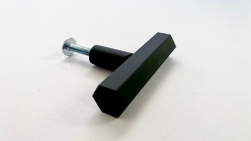 Nábytková kľučka 5 cm Matná ČIERNA NOVINKA