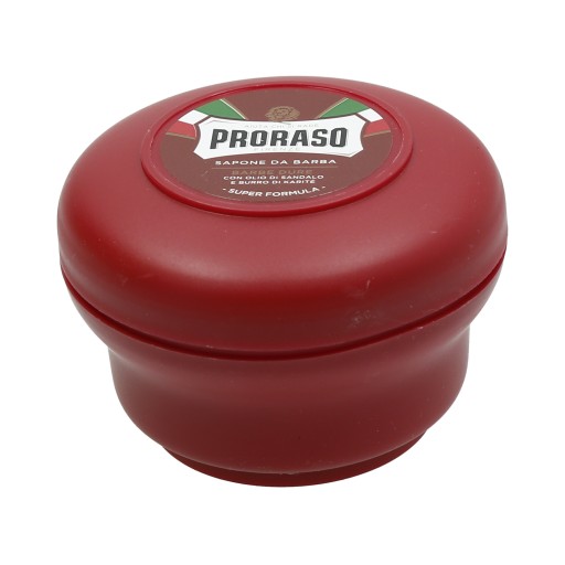 Červené mydlo na holenie Proraso Red 150 ml
