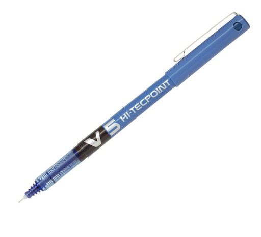 PILOT HI-TECPOINT V5 GULIČKOVÉ PERO - MODRÁ