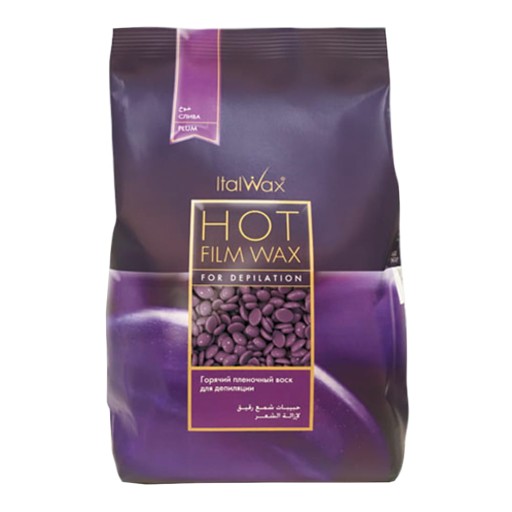 ItalWax Depilačný vosk tvrdý Slivka Slivka 1kg 1000g