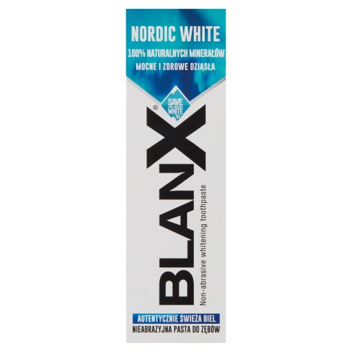 BlanX Nordic White bieliaca zubná pasta 75 ml
