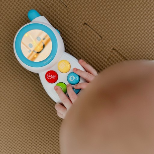 MOBILNÝ TELEFÓN INTERAKTÍVNE VZDELÁVACIE SVIETENÉ ZVUKY WOOPIE HRAČKA