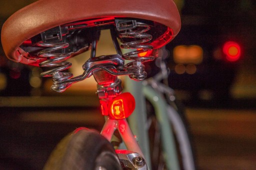 SVETLÁ NA BICYKEL PREDNÉ ZADNÉ SADA 2 KUSOV