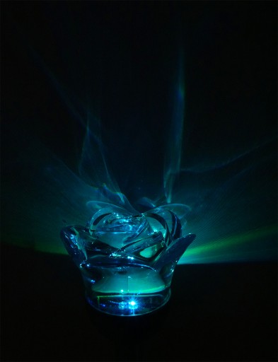 SOLÁRNA ZÁHRADNÁ LAMPA ROSE 2 LED RGB + biela
