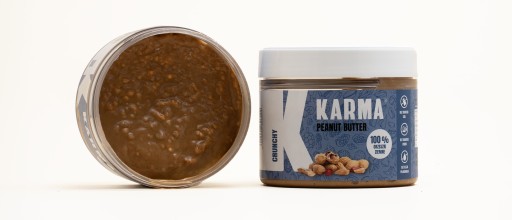 ARAŠIDOVÉ MASLO chrumkavé S KÚSKAMI ORIEŠKOV PRÍRODNÁ PASTA FOOD 250G