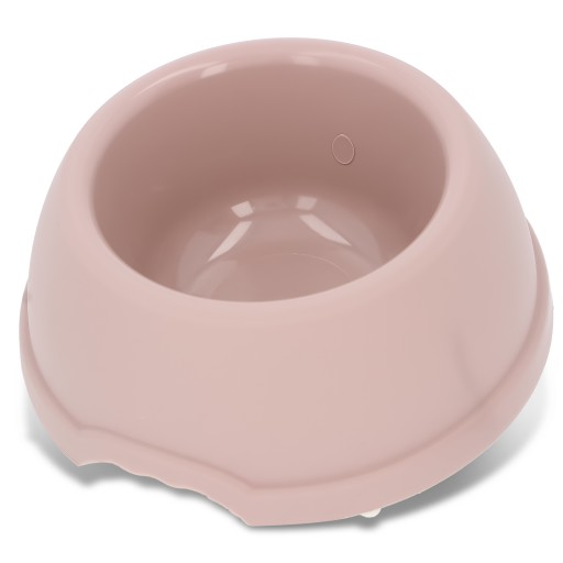 Plastová miska pre psov L, 1,3L, béžová, priem 24,5 cm,