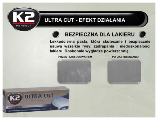 Pasta na odstraňovanie škrabancov K2 Ultra Cut