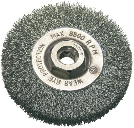 Kotúčová kefa z vlnitého oceľového drôtu fi=100 mm, M14 PROLINE 32520