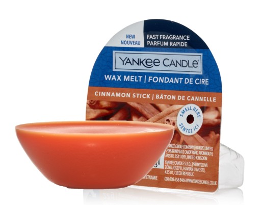 Vosk s vôňou škorice Yankee Candle