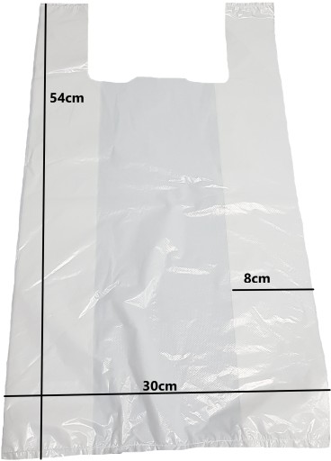 VEĽMI PEVNÉ HDPE fóliové vrecká 30/54 100 ks