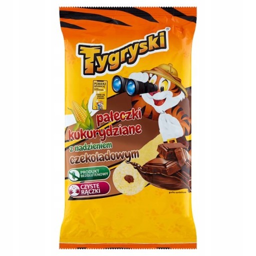 Kukuričné tyčinky Tigers 50g