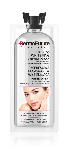 DermoFuture Express bieliaca maska-krém 12ml