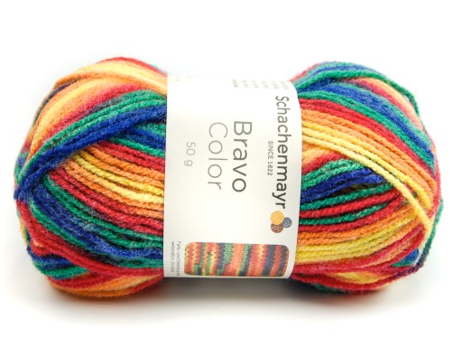 Priadza BRAVO COLOR 00090, farebná melanž 0090