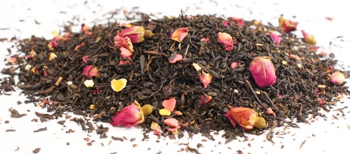 TEMPLE OF LOVE čierny čaj 100g Rose Buds