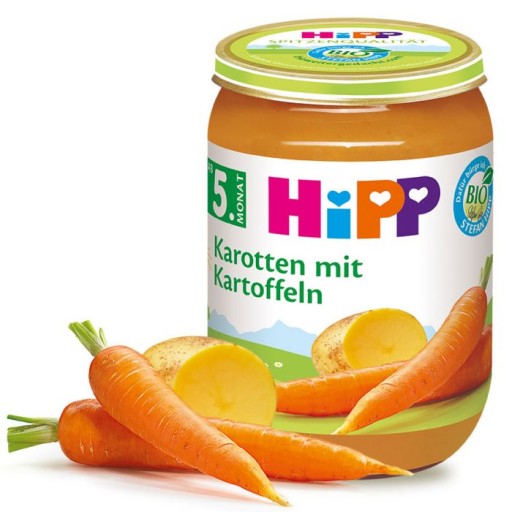 Hipp Bio Mrkva Zemiaky Zelenina 5m 190g
