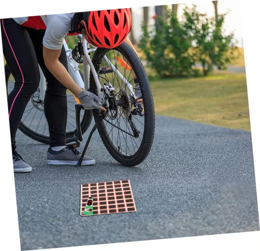 SILNÉ ZÁPLATY NA BICYKEL SÚPRAVA NA OPRAVU DRUHOV KOLESA 48 KS + NÁPLATA LEPIDU