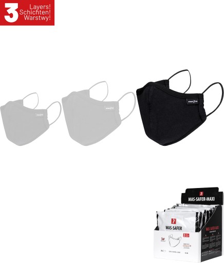 Maska lekárska MAS-SAFER-MAXI B veľkosť XL-2XL 1 ks.