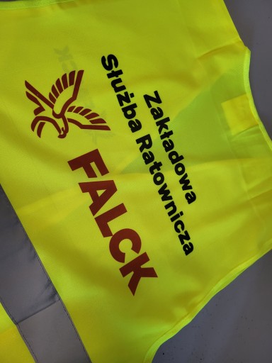 Reflexná vesta s potlačou LOGA