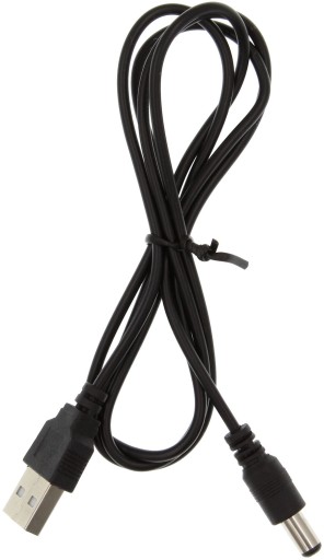 Adaptér Konvertor USB DC zástrčka 5,5x2,1mm 5V-5V