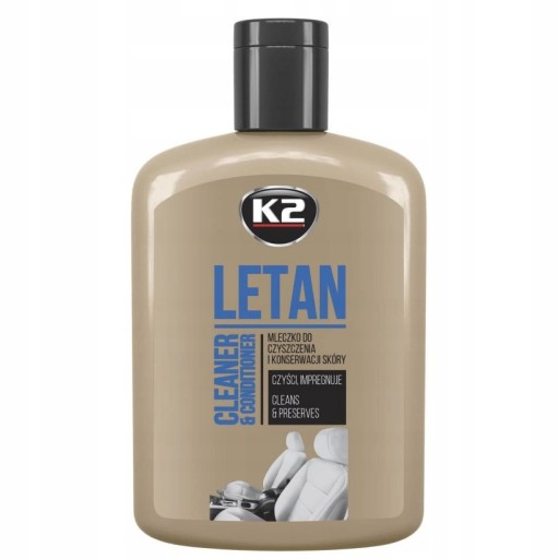 K2 LETAN 200ml ČISTÍ A OCHRANA KOŽU