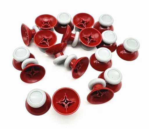 ANALOGOVÁ PODLOŽKA MUSHROOM KNOB NAD STARFIELD XBOX SÉRIE XS ČERVENO ŠEDÁ