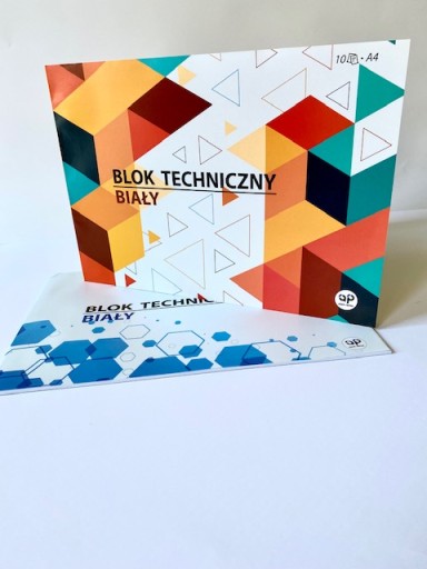 Biely školský technický blok A4 170g 10 listov Arko-Papier